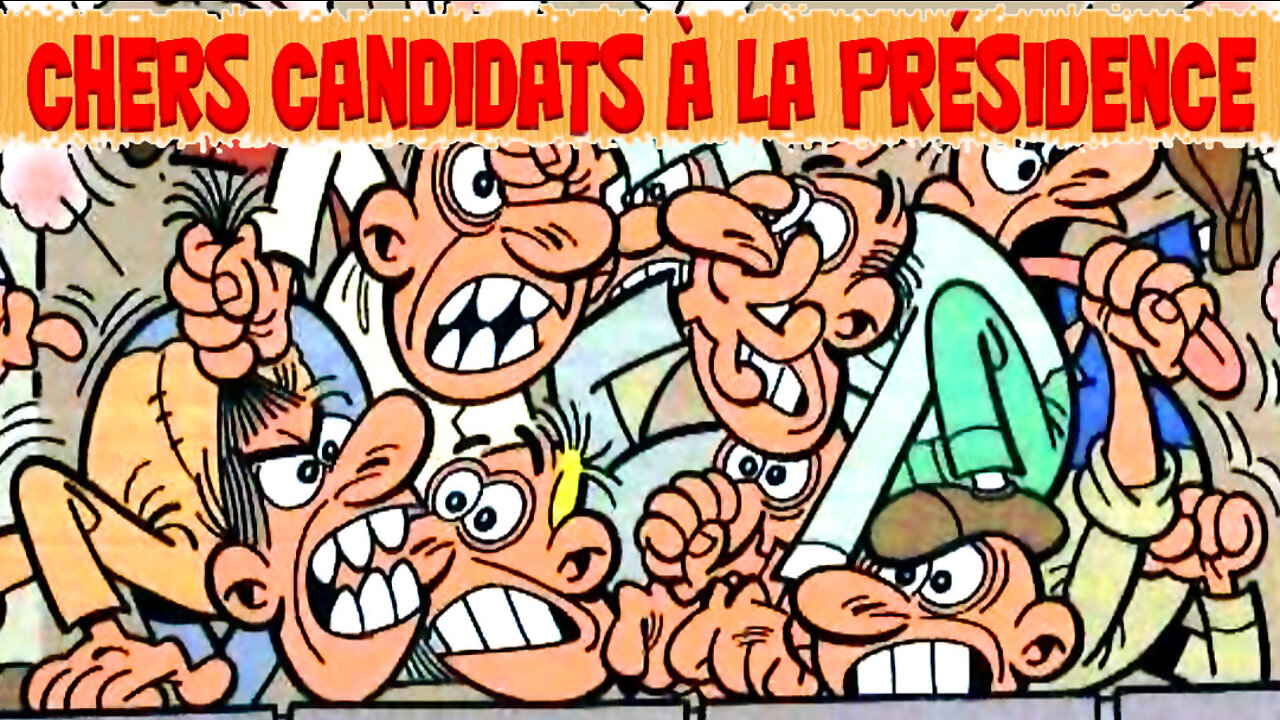 Chers candidats à la présidence... (8 sept. 2016)