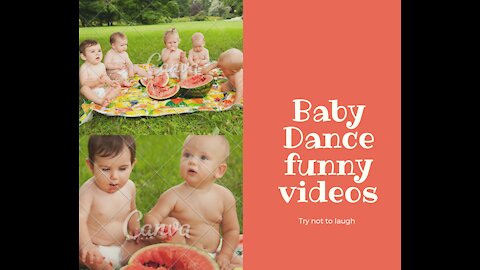 Funny baby Dance try not to laugh