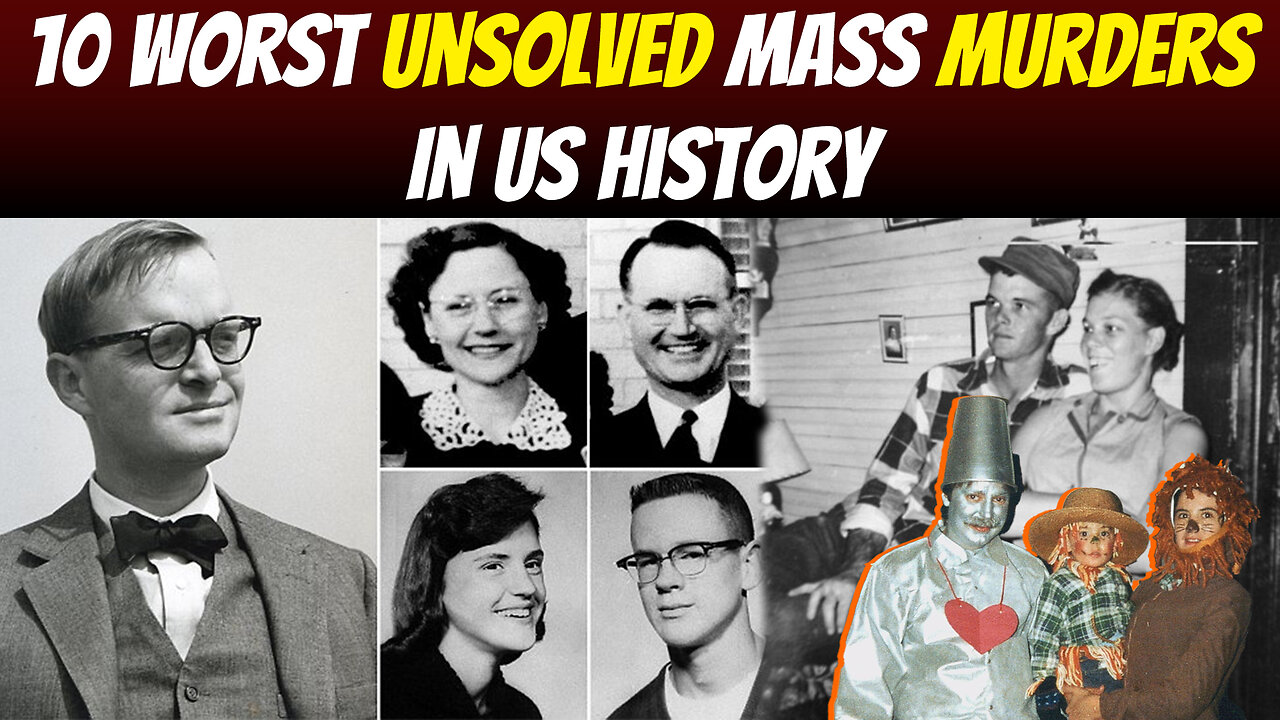 10 Worst Unsolved Mass Murders In US History | Creepshow