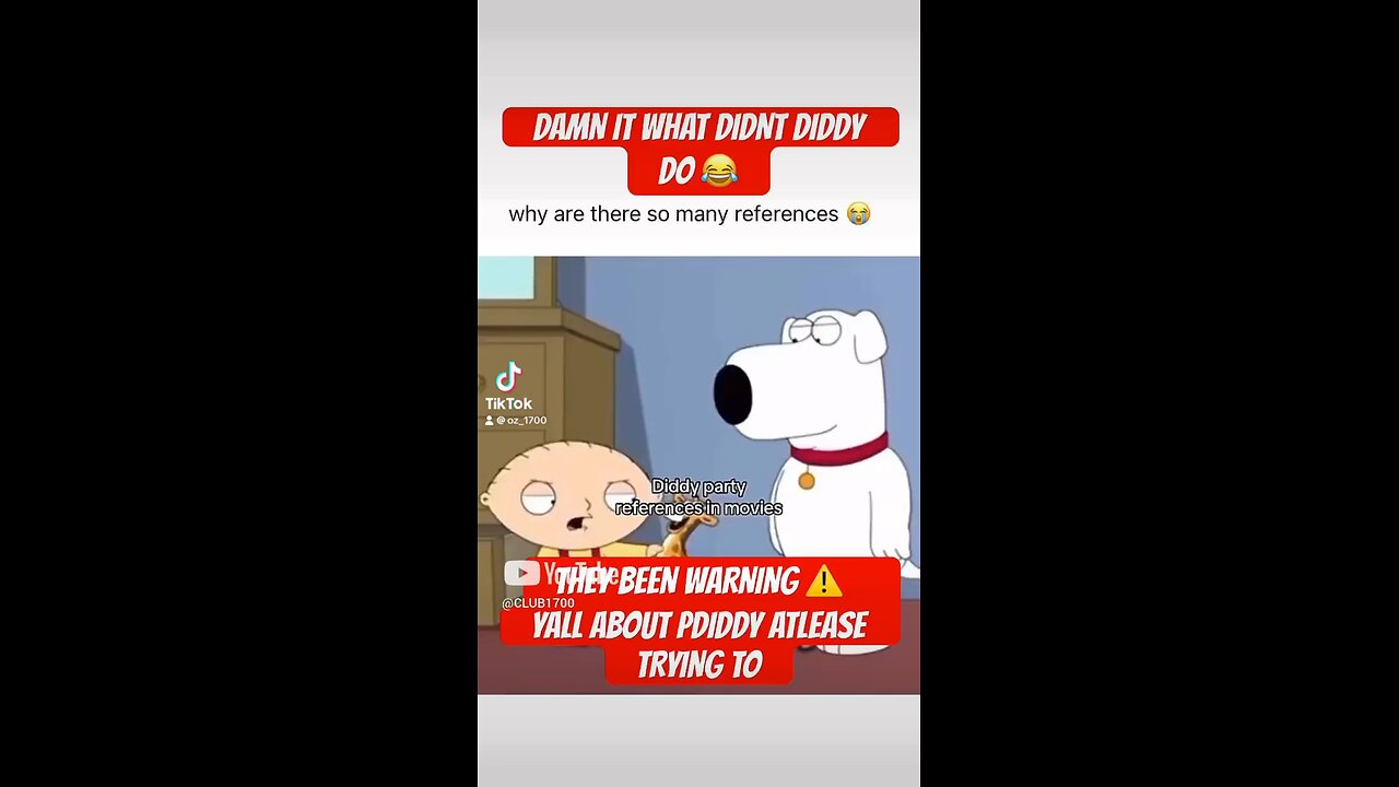 THEY BEEN TRYING TO WARN US ABOUT #pdiddy #diddy #cartoons #anime #viral #foryou #trending #rumble