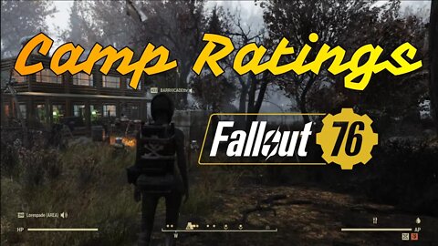 Fallout 76 Camp Ratings That Make You Build Barricades