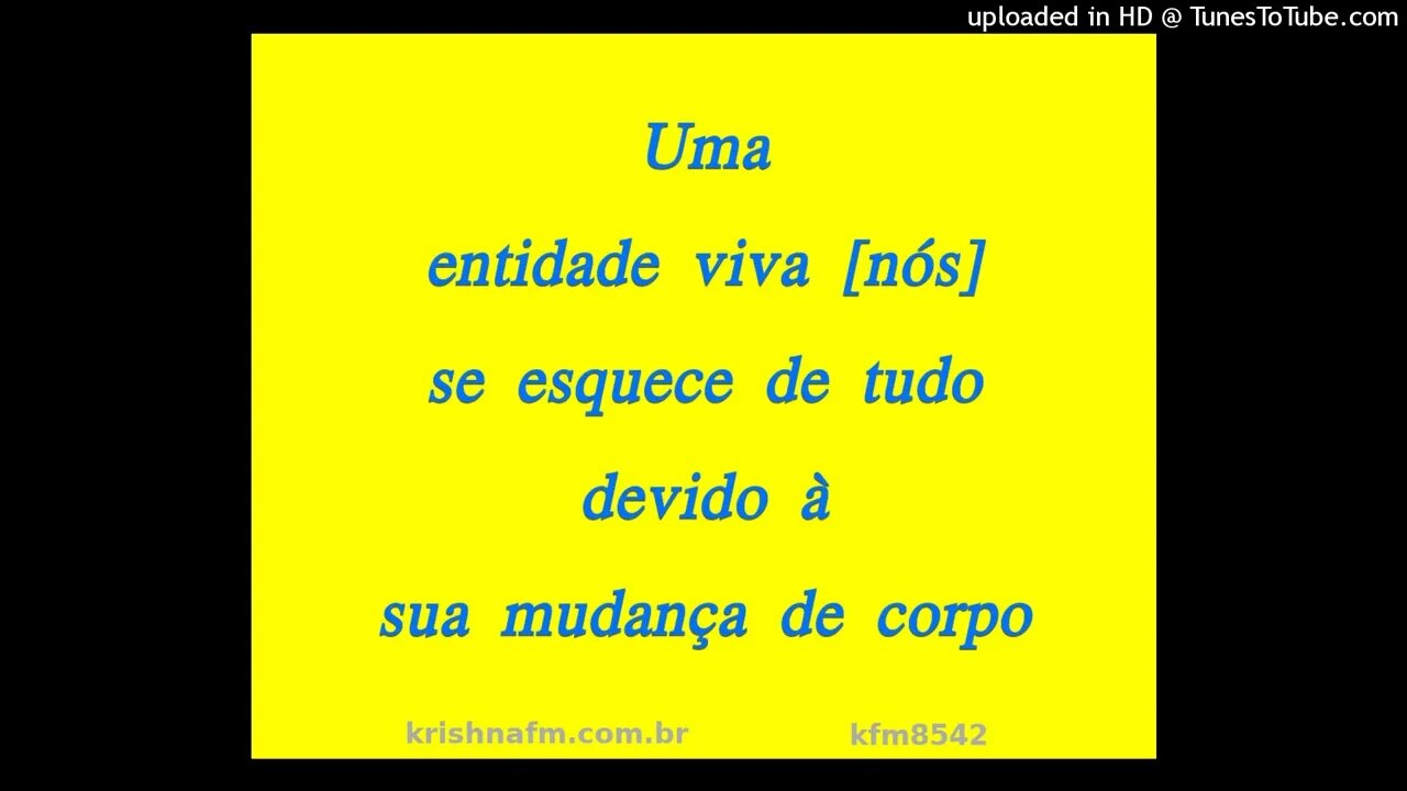 Uma entidade viva [nós] se esquece de tudo devido à sua mudança de corpo kfm8542