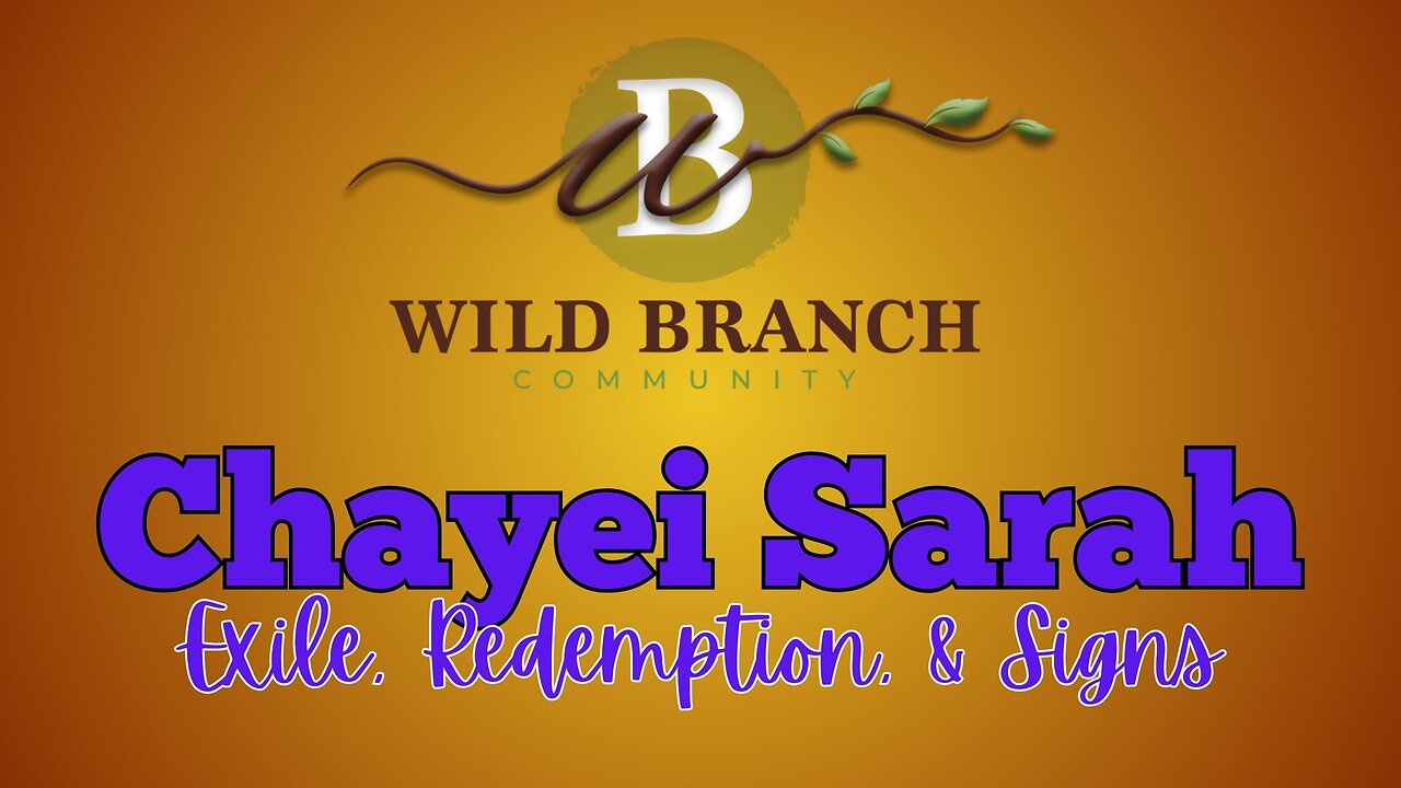 Chayei Sarah - Exile, Redemption, and Signs