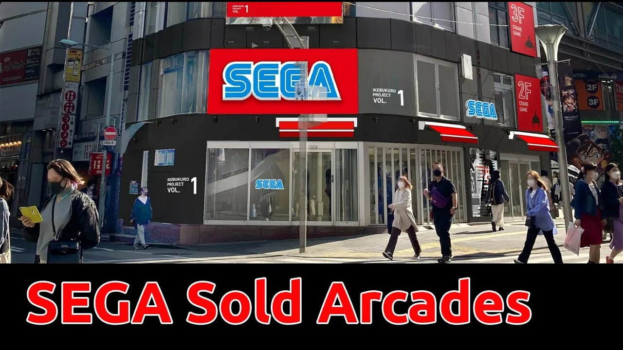 SEGA Giving Up On Arcades In Japan