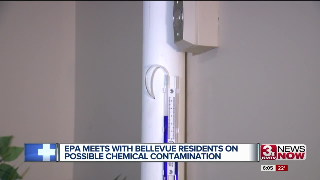 Environmental Protection Agency meets with Bellevue residents about possible chemical contamination