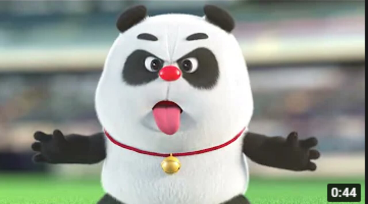 Panda ❤ Burn Calories! Shuttlecock Exercising Challenge