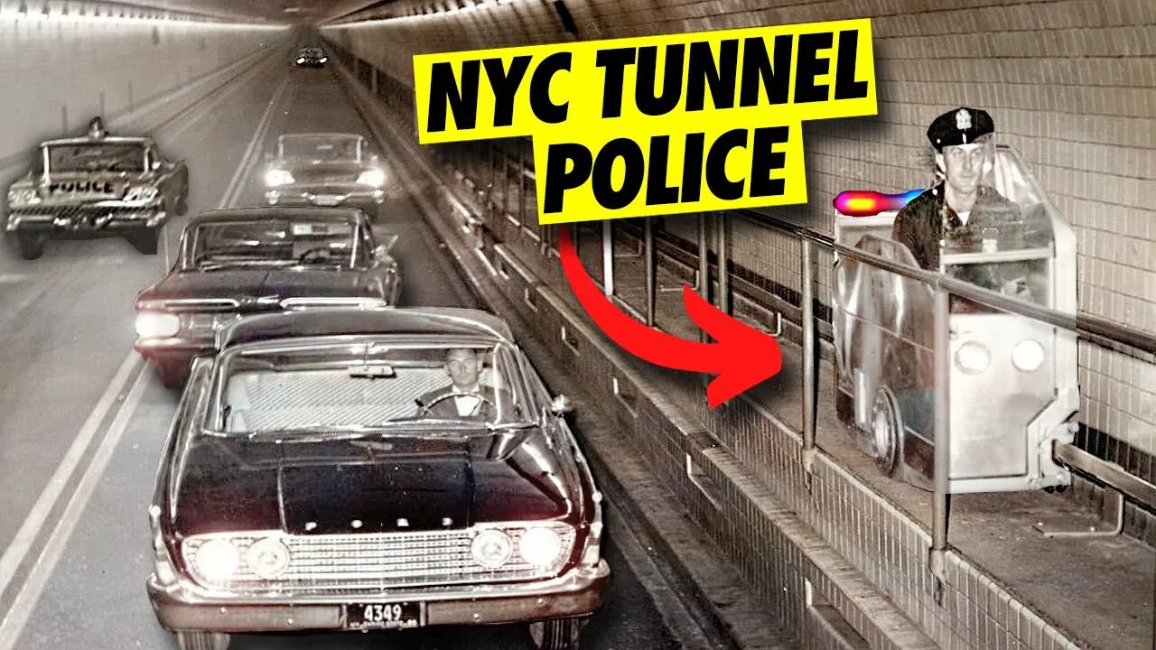 New York's Lost Tunnel Police Railcar