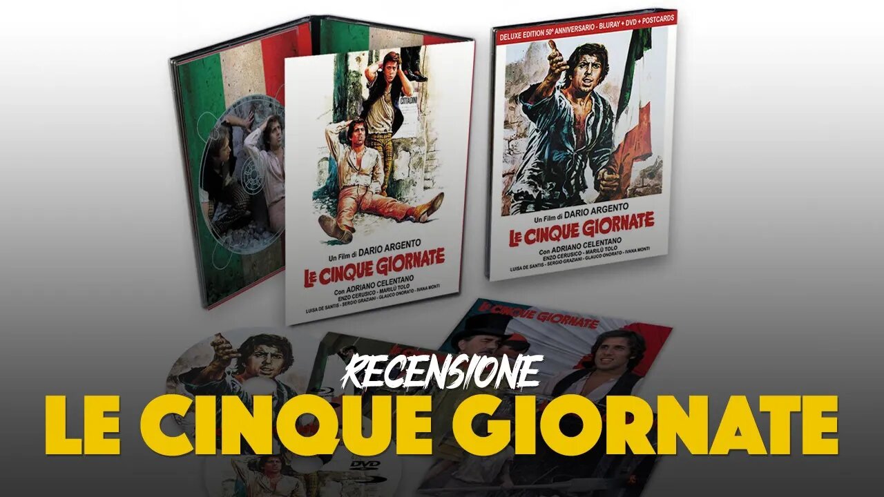 Le Cinque Giornate di Dario Argento - Recensione / Edizione @rustbladevideos