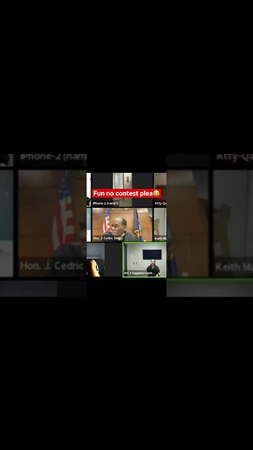 Charming judge and defendant working it out😂 #court #funny #peoplescourt #judge #shorts