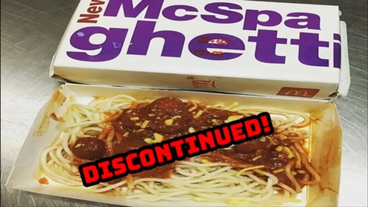 Discontinued Fast Food 🍟