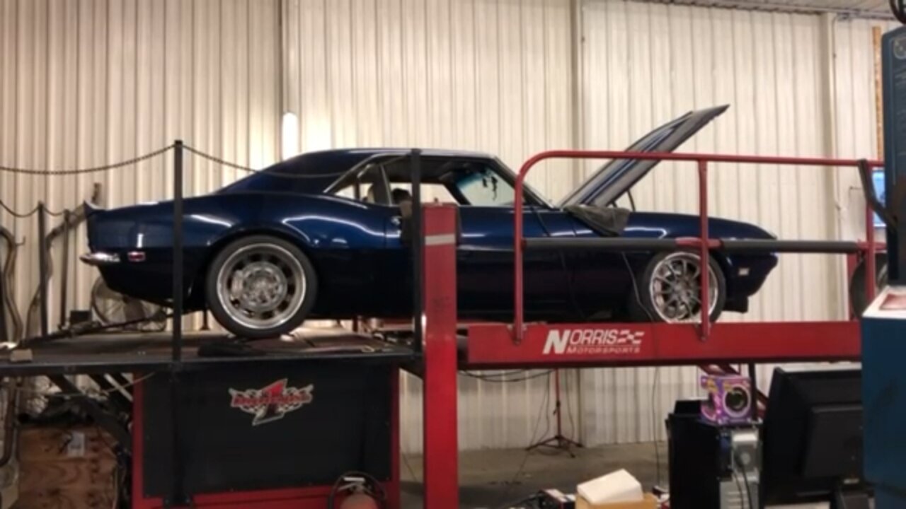 68 Camaro Dyno Run - LS3 525hp & T56 6-speed