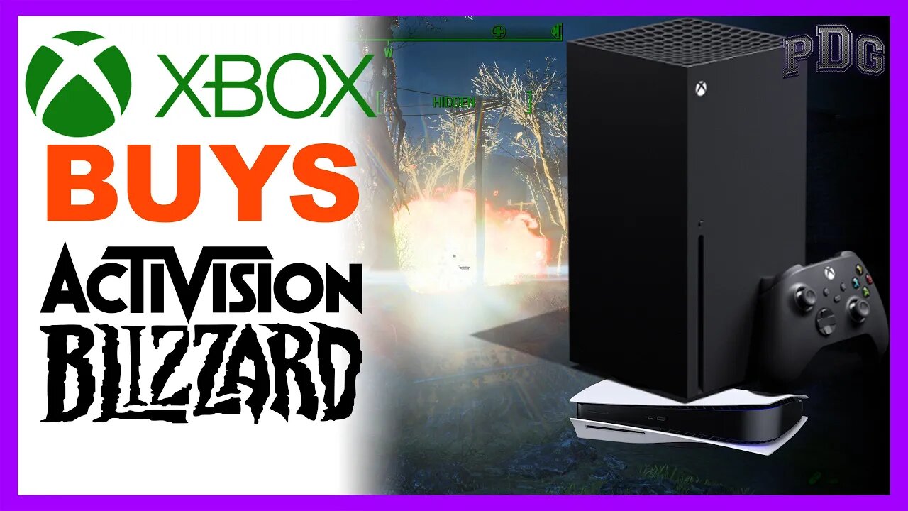 What's Sony Playstation's Next Move? Xbox BUYS Call Of Duty/Activision For $75 Billion!