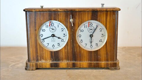 Vintage CHESS CLOCK restoration