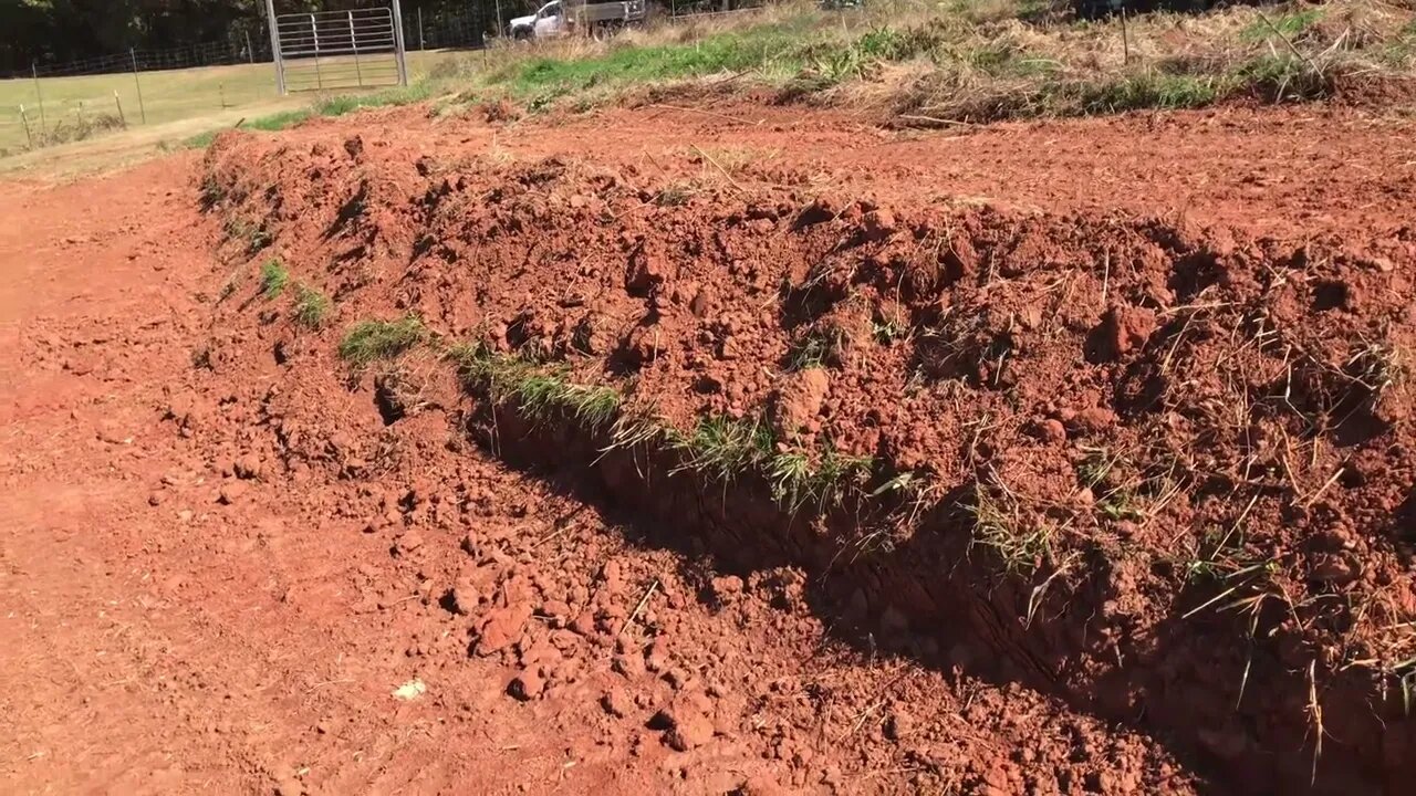 Growing a large garden on slope