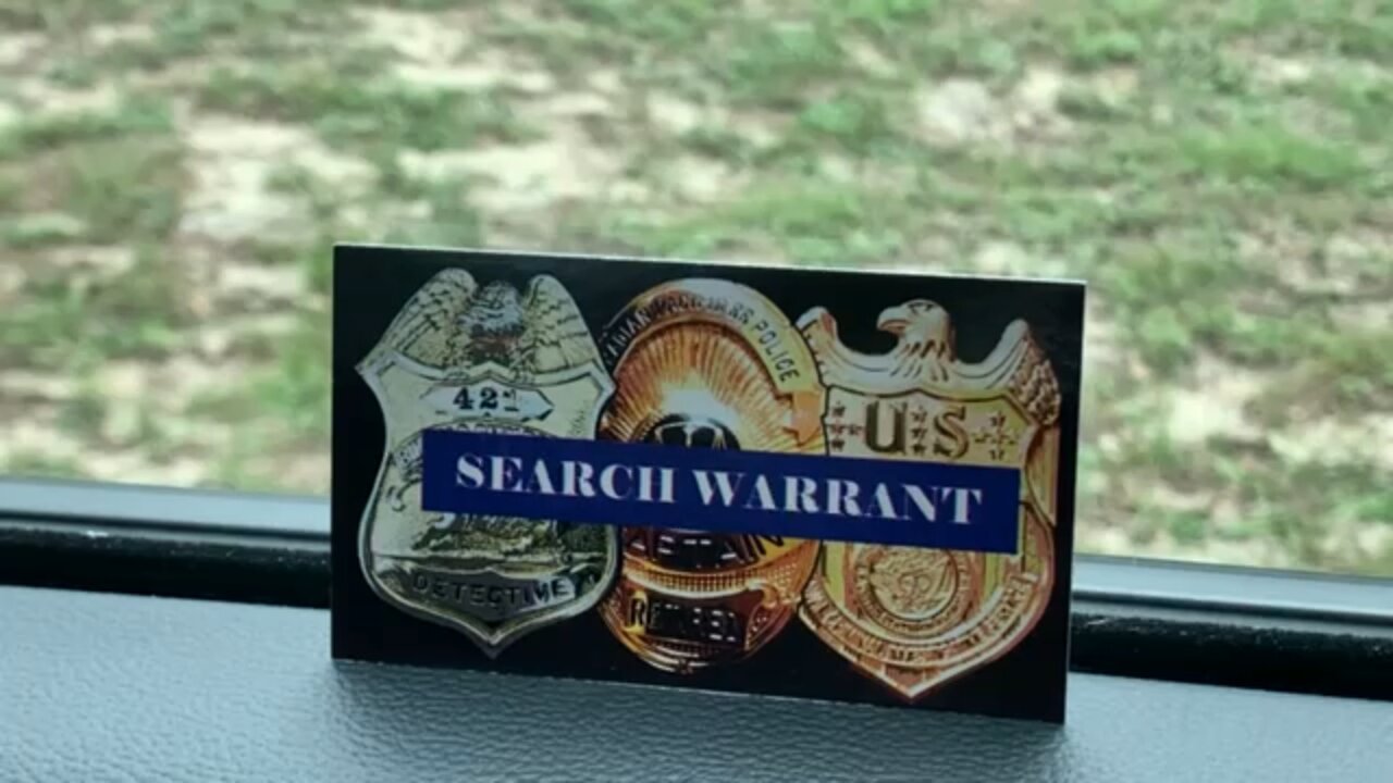 Search Warrant - Crime Scene House