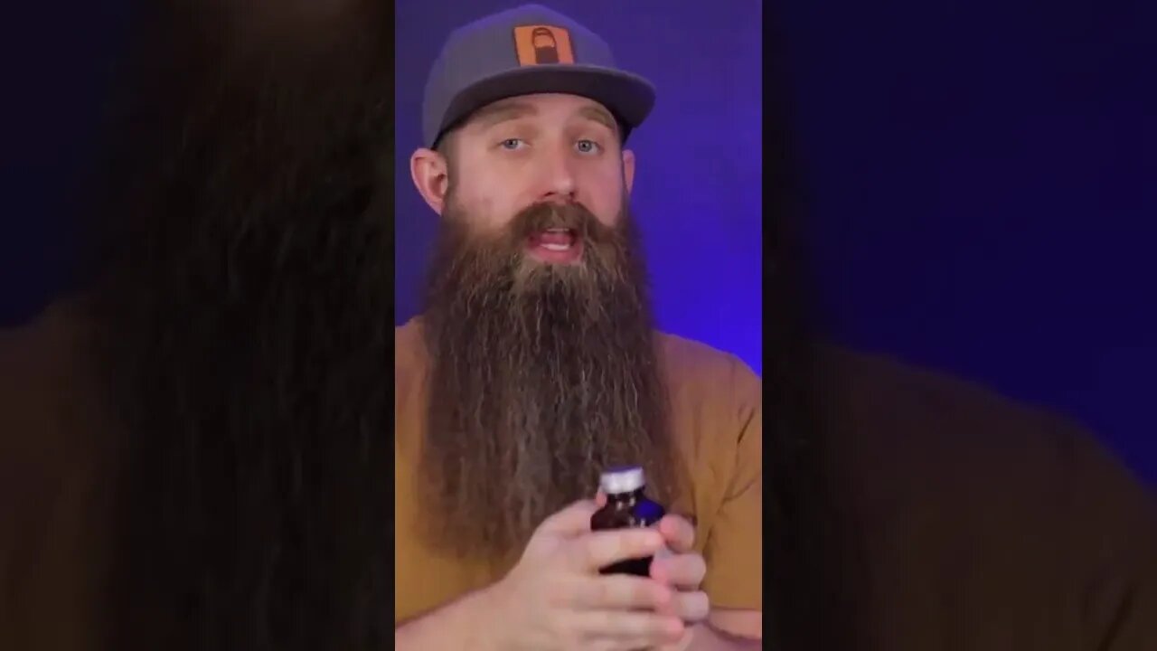 This Beard Oil Smells Like Gin and Tonic #shorts