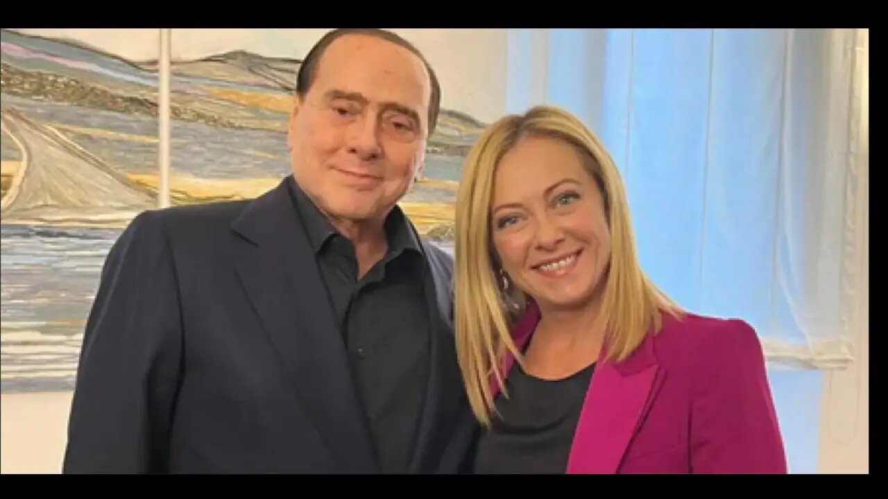 ITALIONI SEMPRE PRONTI A FARSI PRENDERE PER IL CULO DA BERLUSCONI INCLUSO LA MELONI!