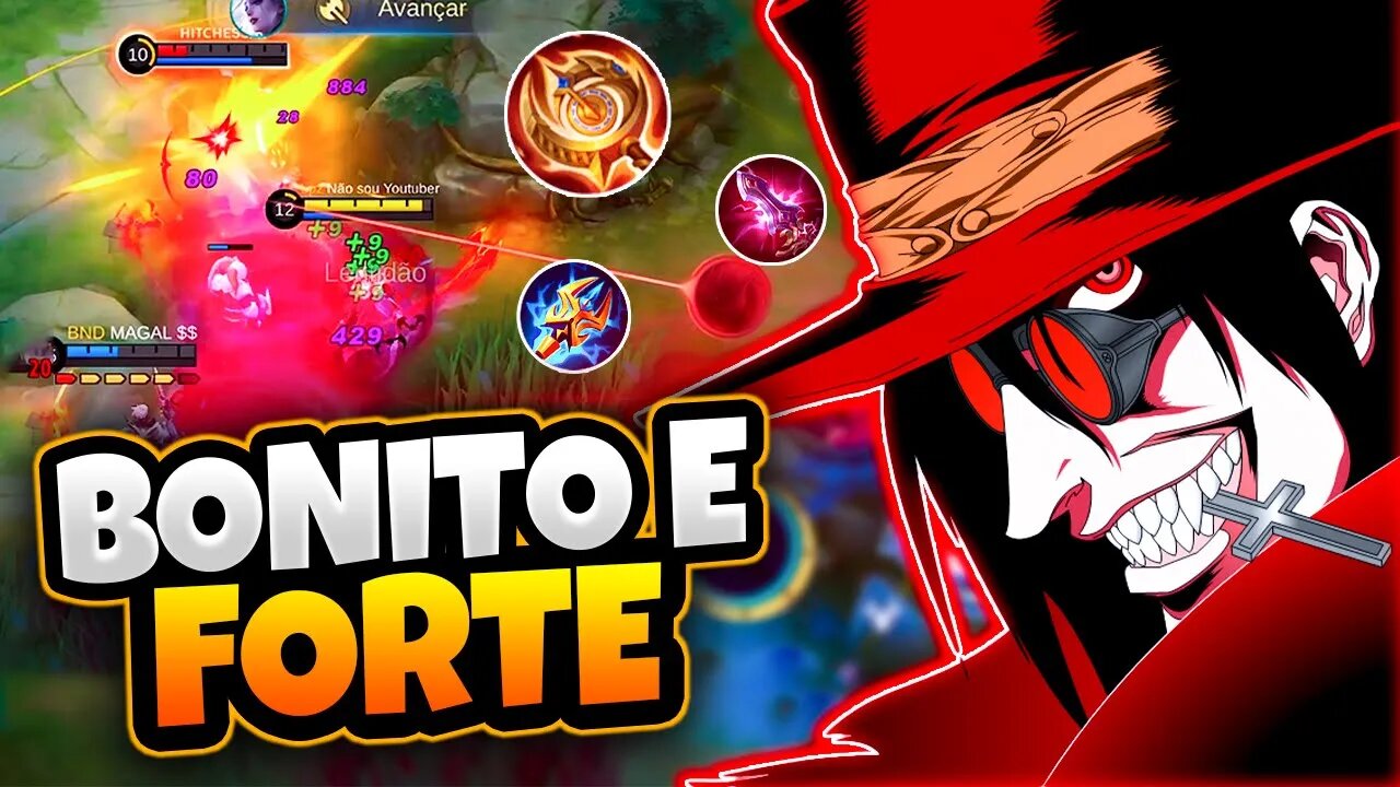 ESSA SKIN DEIXOU ELE IMPARÁVEL! GARANTE ATÉ NO EARLY GAME | MOBILE LEGENDS