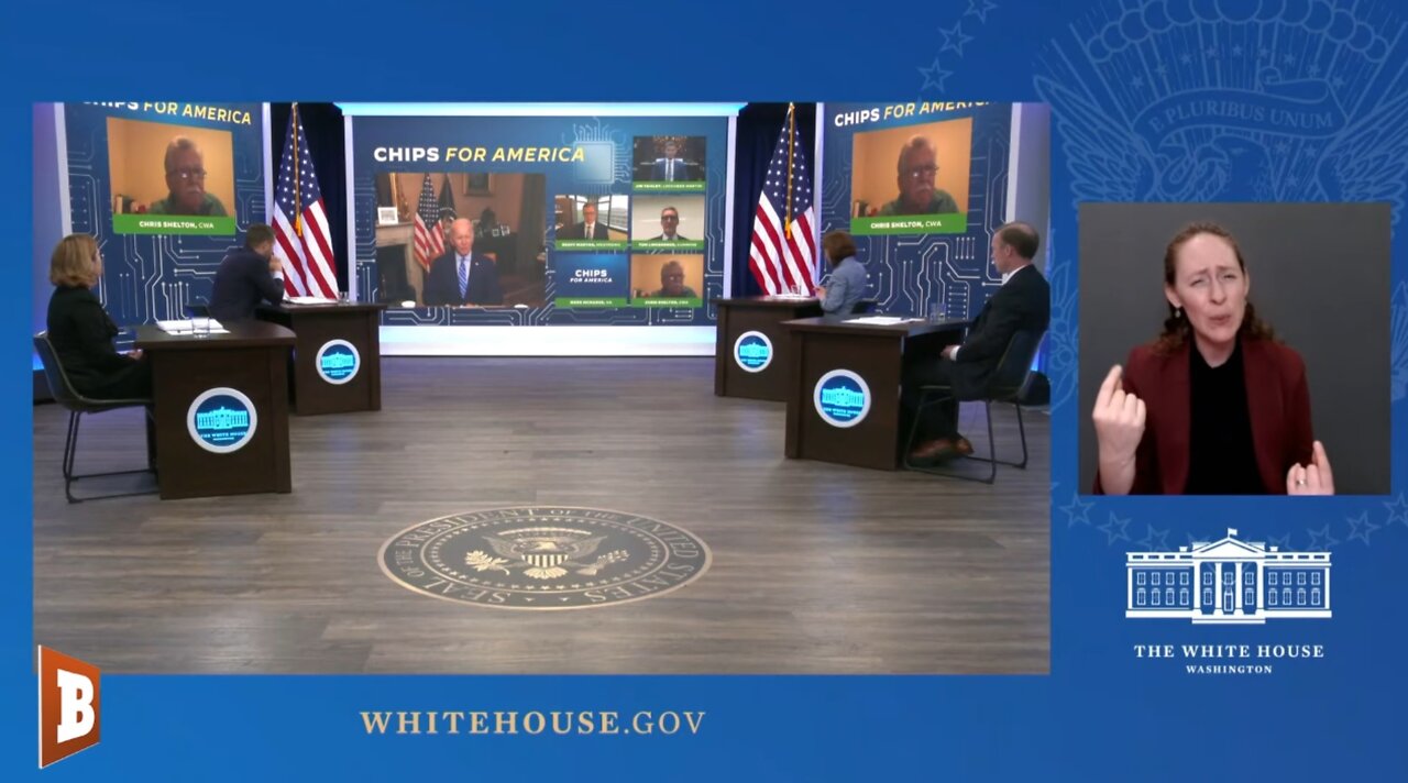 President Biden is live, speaking from isolation...