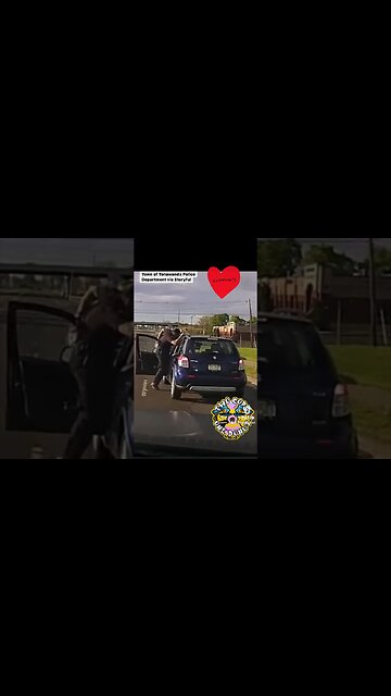 Heroic Officer's Race Against Time: Rescuing Elderly Woman in Life-Threatening Car Incident #police