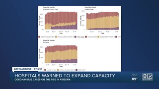 Coronavirus cases are on the rise in Arizona