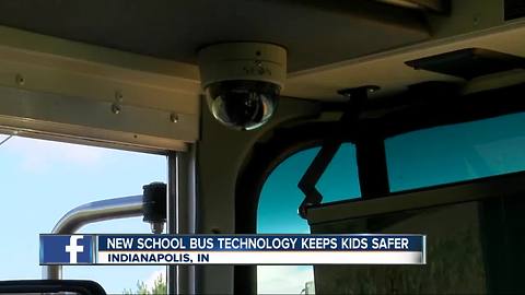 Indianapolis schools buses go high-tech to keep students safe