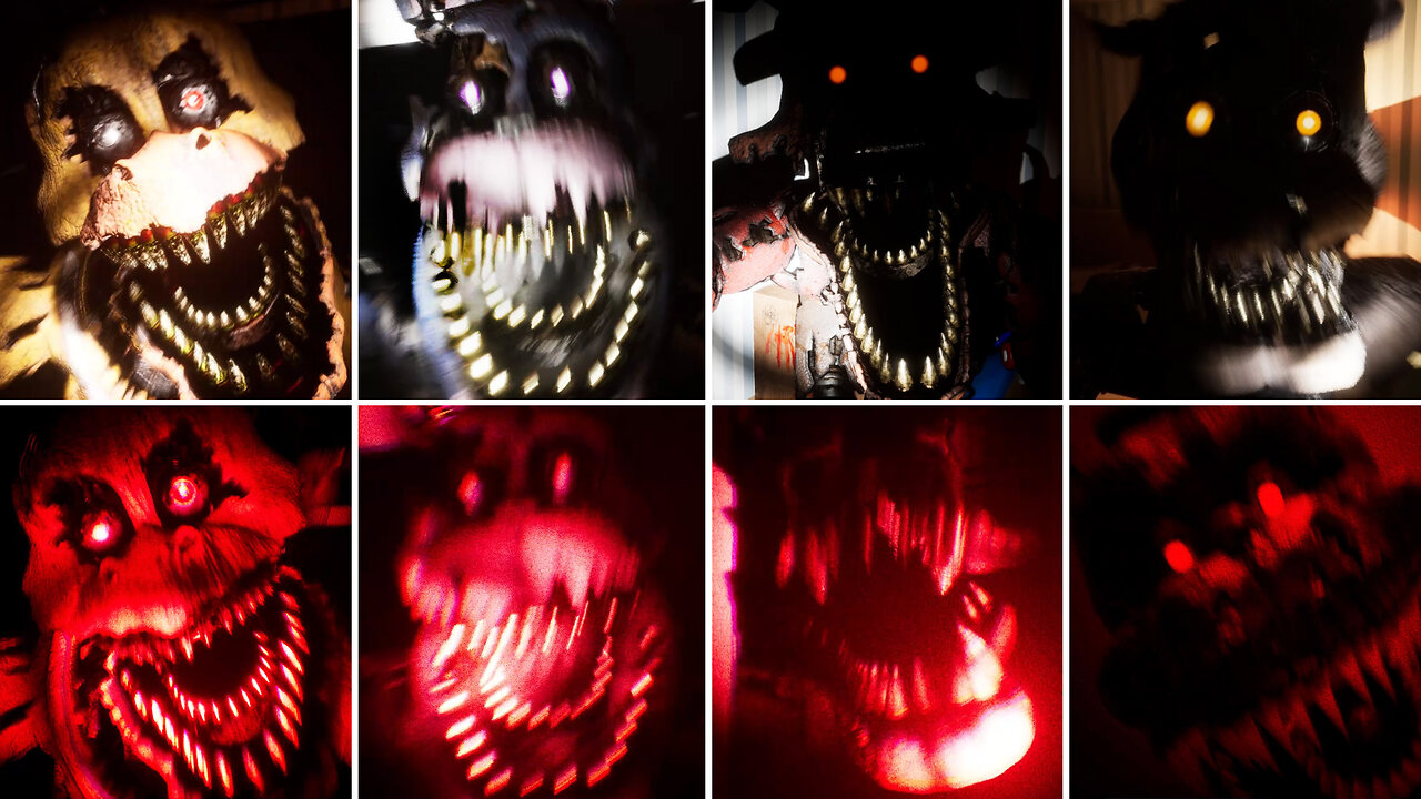 FNAF Nightmare Attack - All Jumpscares