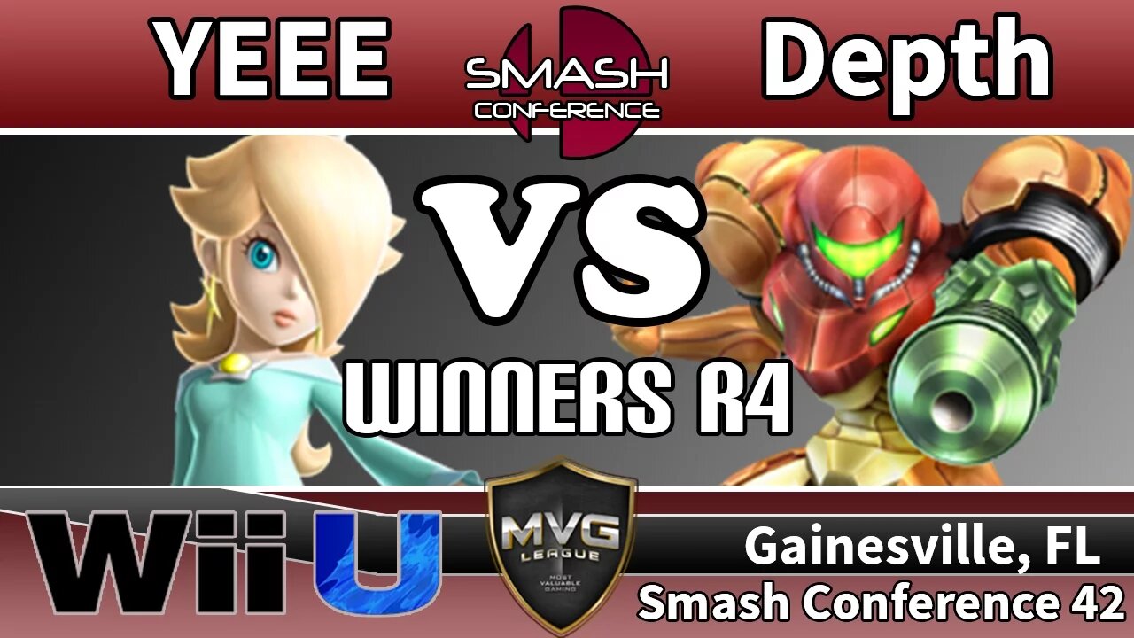 YEEE (Rosalina) vs. Depth (Samus) - SSB4 Winners R4 - Smash Conference 42