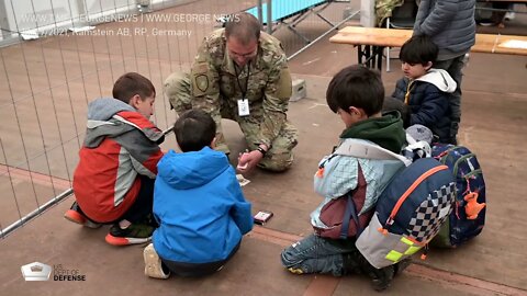 Ramstein Air Base resumes outbound flights. Operation Allies Welcome, 10/09/2021