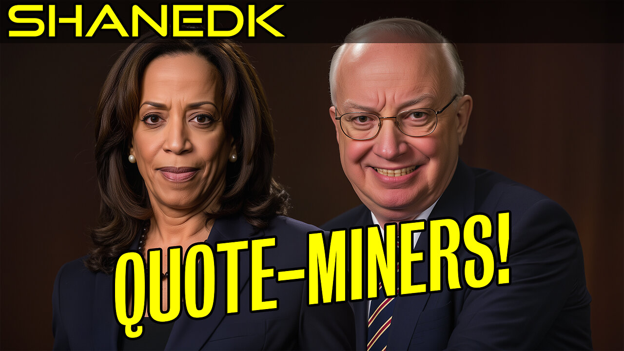 Another DESPERATE Kamala Quote-Mine of Trump!