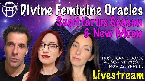 🔴LIVESTREAM: DIVINE FEMININE ORACLES WITH JULIE, SOPHIE & JeanClaude@BeyondMystic