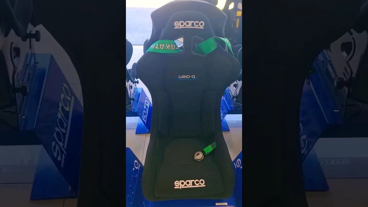 Choosing a new Sparco race seat for the sim rig. Grid-Q QRT #racing #sparco #simracing #raceseat