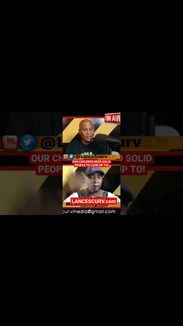 OUR CHILDREN NEED SOLID PEOPLE TO LOOK UP TO! | @LanceScurv #shorts