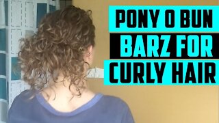 PONY O BUN BARZ FOR CURLY HAIR - Ty The Hunter