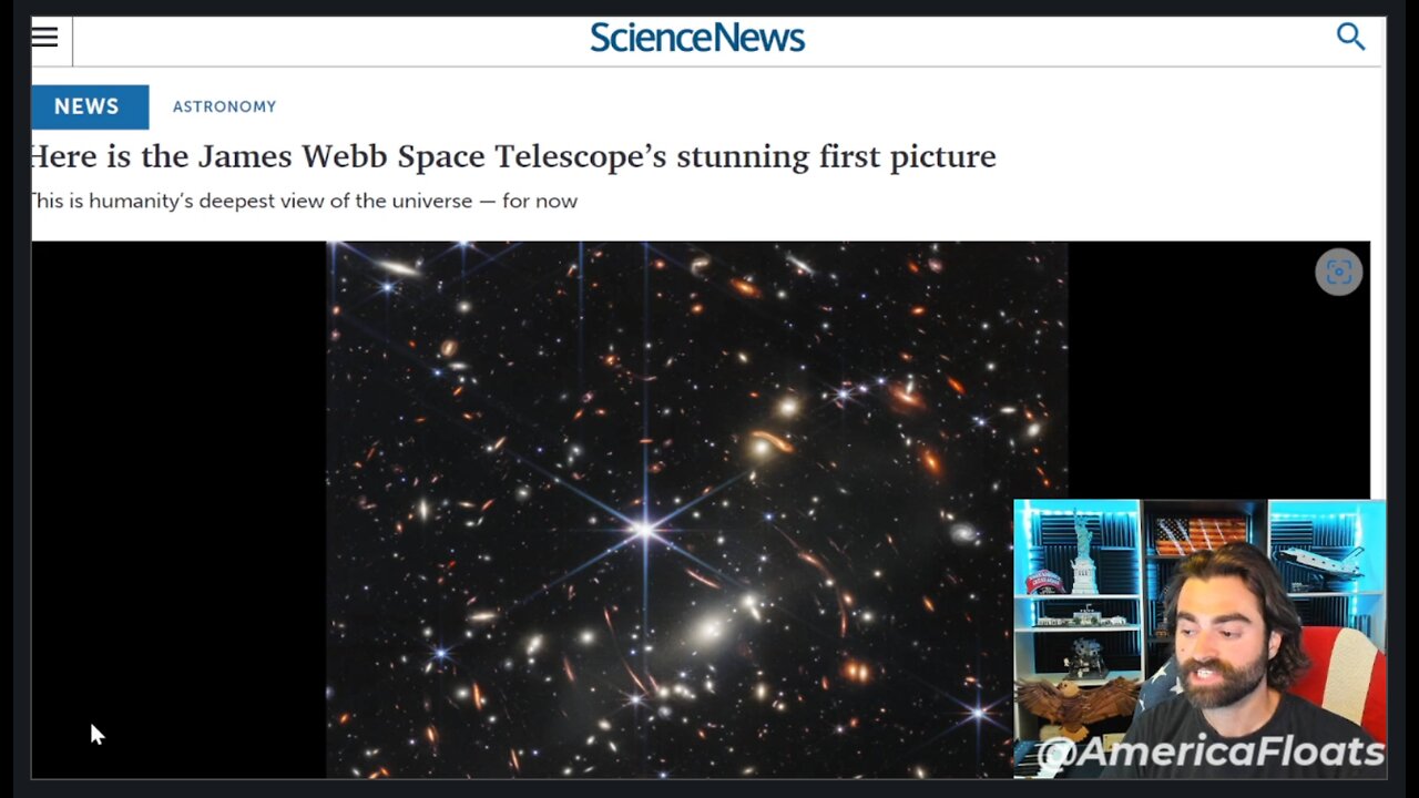 'Never-Before-Seen' Corners Of Space Shown In First Images From James Webb Space Telescope