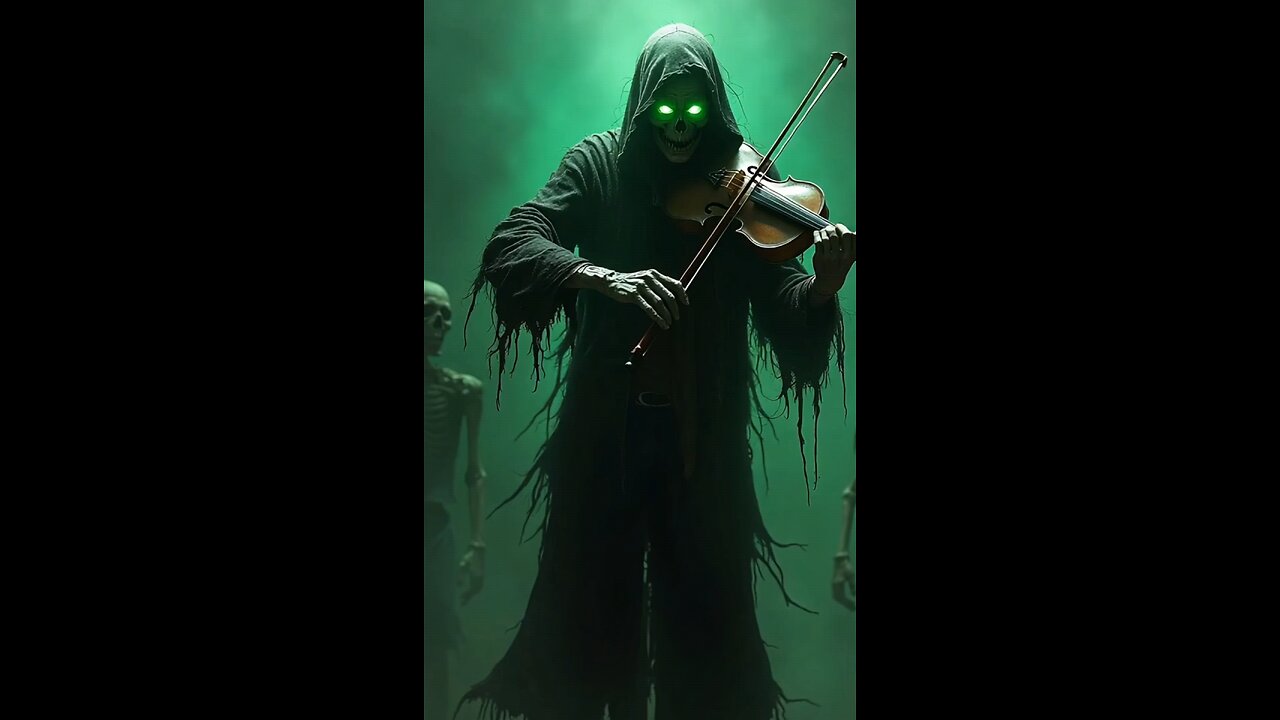 zombie playing violin #violin #playing #zombie #horror #fyp