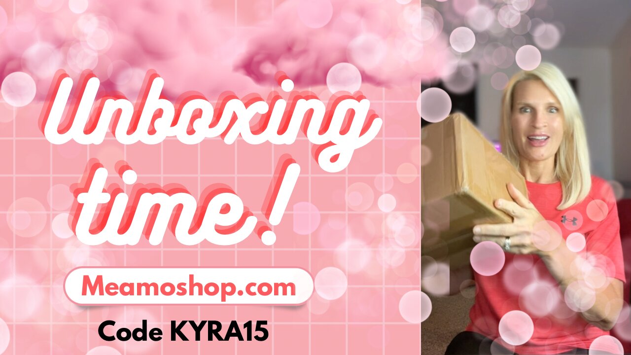 Meamo Unboxing - Meamoshop.com - Code KYRA15 saves $$ at checkout.