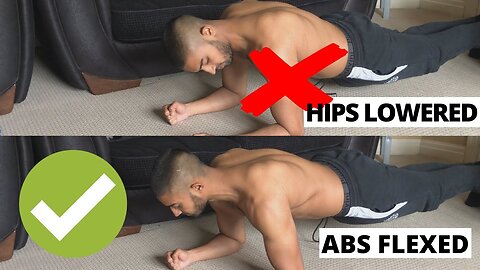 How to make the plank harder for more 6 pack abs development and back pain relief