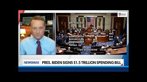 Wake Up America on Newsmax TV: How Much Waste is in the $1.5 Trillion Spending Bill?