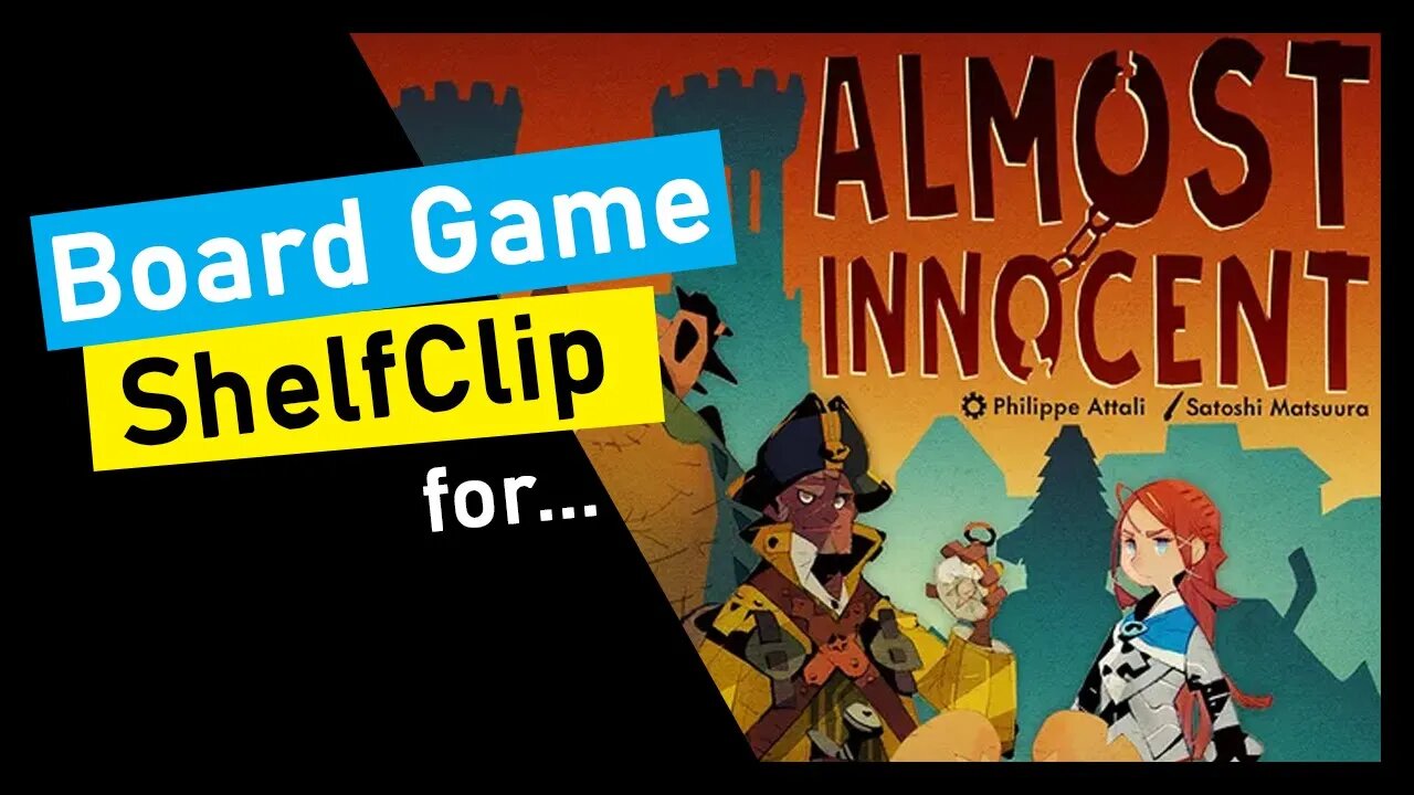 🌱ShelfClips: Almost Innocent (Short Board Game Preview)
