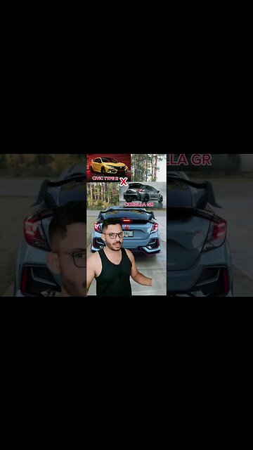 Civic type r vs corolla gr #civictyper #corollagr
