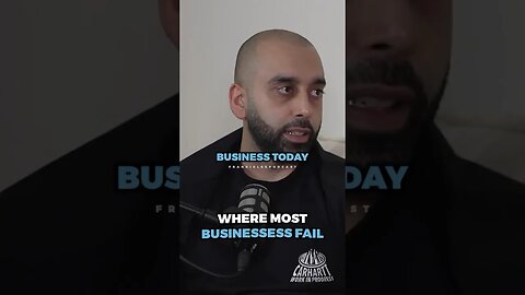This is where MOST businesses fail ..