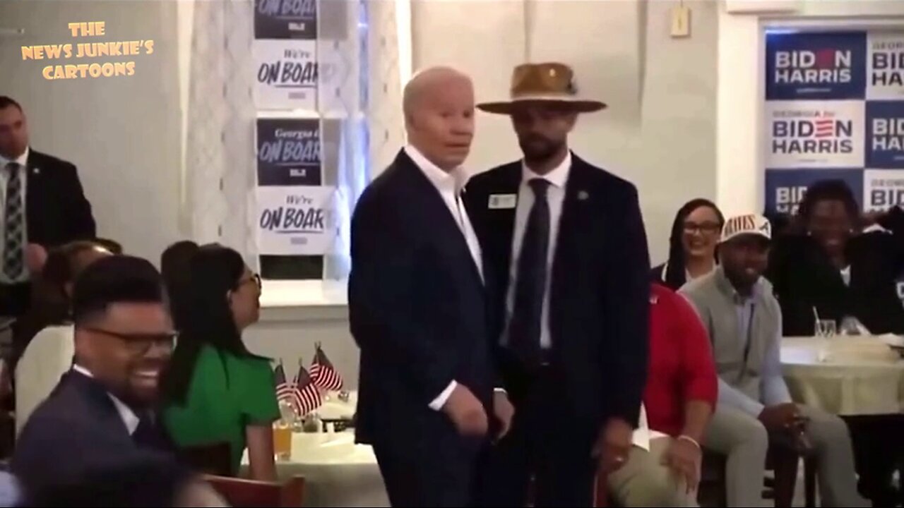 Joe Biden lets out a loud raunchy Fart at Black Voter Meeting in Atlanta 💩💨