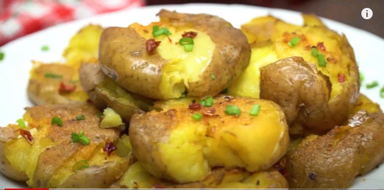 Smashed Crispy Potatoes