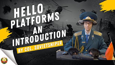 Hello Rumble. An introduction by a video game loving furry named Sovietsniper.