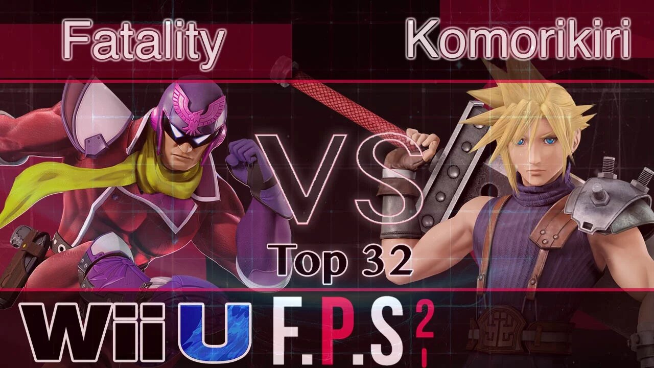 FS|Fatality (C. Falcon) vs. 2GG|Komorikiri (Cloud) - Wii U Top 32 - FPS2