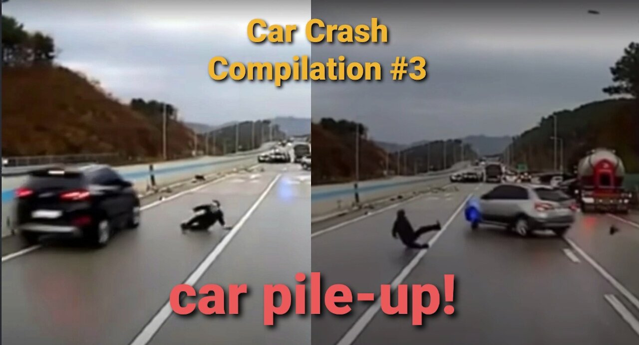 Car Crash Compilation #3 April 2021