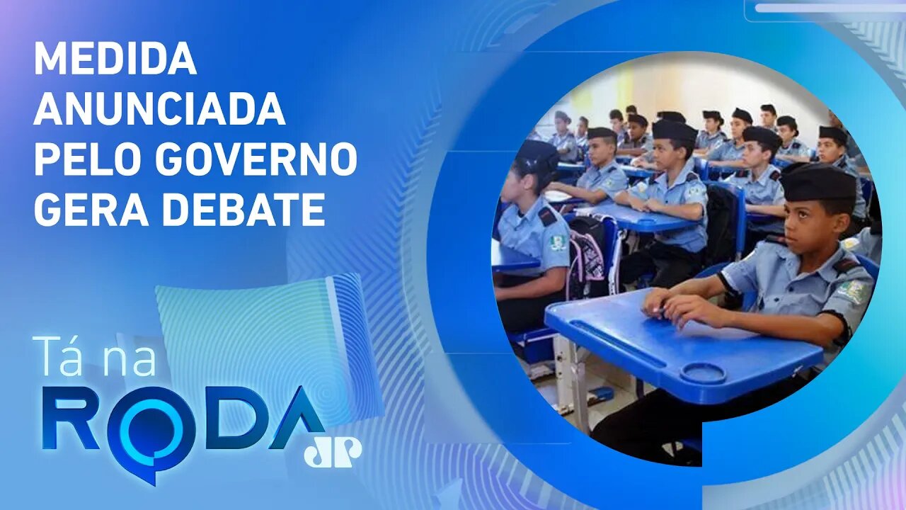 Fim das escolas cívico-militares repercute e debate pega FOGO | TÁ NA RODA