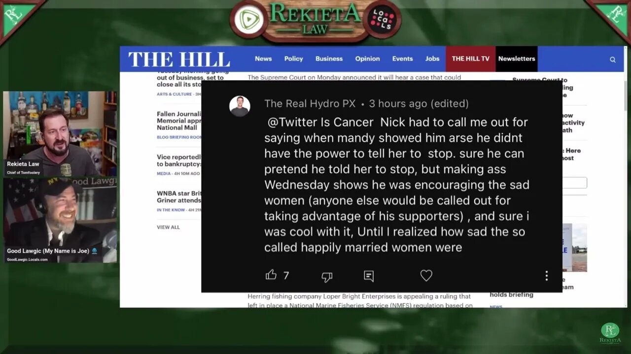 Rekieta v HydroPX: Round 2