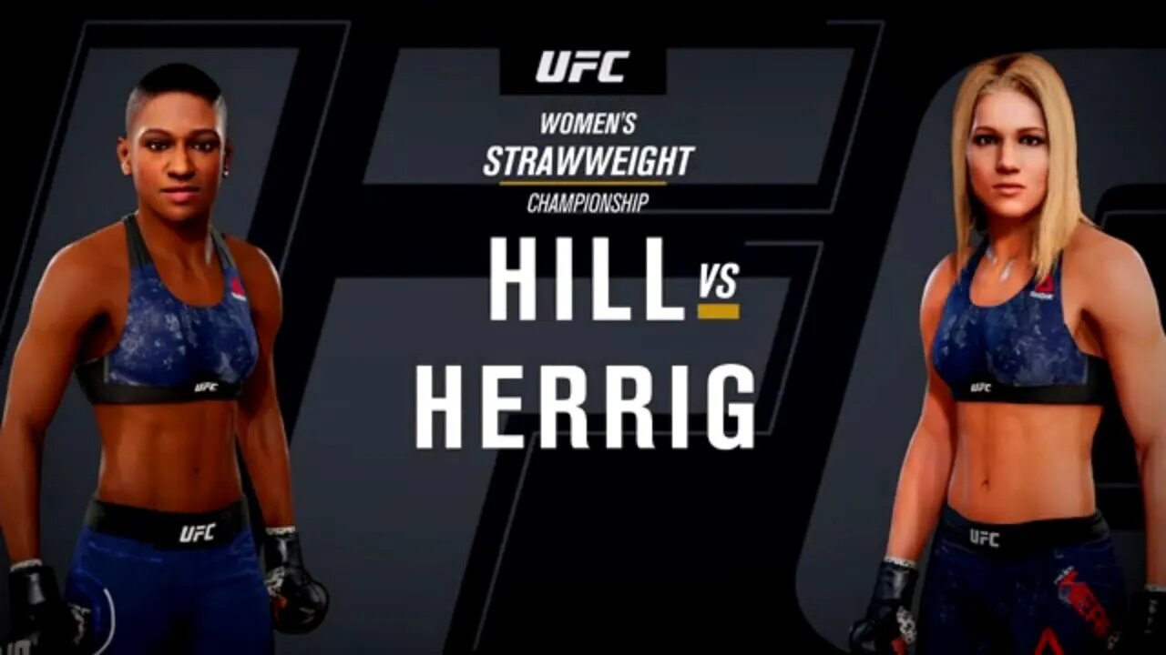 EA Sports UFC 3 Gameplay Felice Herrig vs Angela Hill